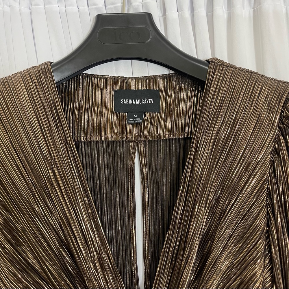 Sabina Musayev Ifat Top in Dark Brown - Picture 5 of 9
